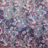 Sergé Polyester Cachemire Grenat - Ribes y Casals