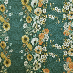 Satin Fleur Baroque Émeraude - Ribes y Casals