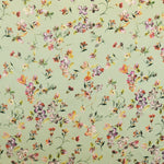 Satin Kimono Fond Verdâtre - Ribes y Casals