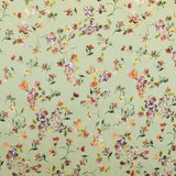 Satin Kimono Fond Verdâtre - Ribes y Casals