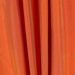 Tissu Coupon Soie Sauvage Orange 160x135 Cm - Ribes y Casals