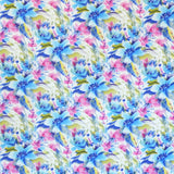 Shantung Floral Bleu - Ribes y Casals
