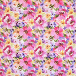 Shantung Floral Fuchsia - Ribes y Casals