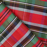 Tissu Polyester Shantung Rouge Bleu - Ribes y Casals