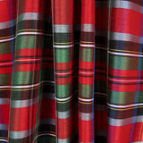 Tissu Polyester Shantung Rouge Bleu - Ribes y Casals
