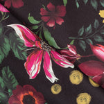 Tissu Stretch Fleurs Sauvages Noir - Ribes y Casals