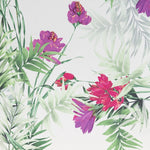 Tissu Stretch Palmiers Fuchsia - Ribes y Casals