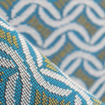 Tissu Tapisserie Vagues Fond Bleu - Ribes y Casals