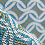 Tissu Tapisserie Vagues Fond Bleu - Ribes y Casals
