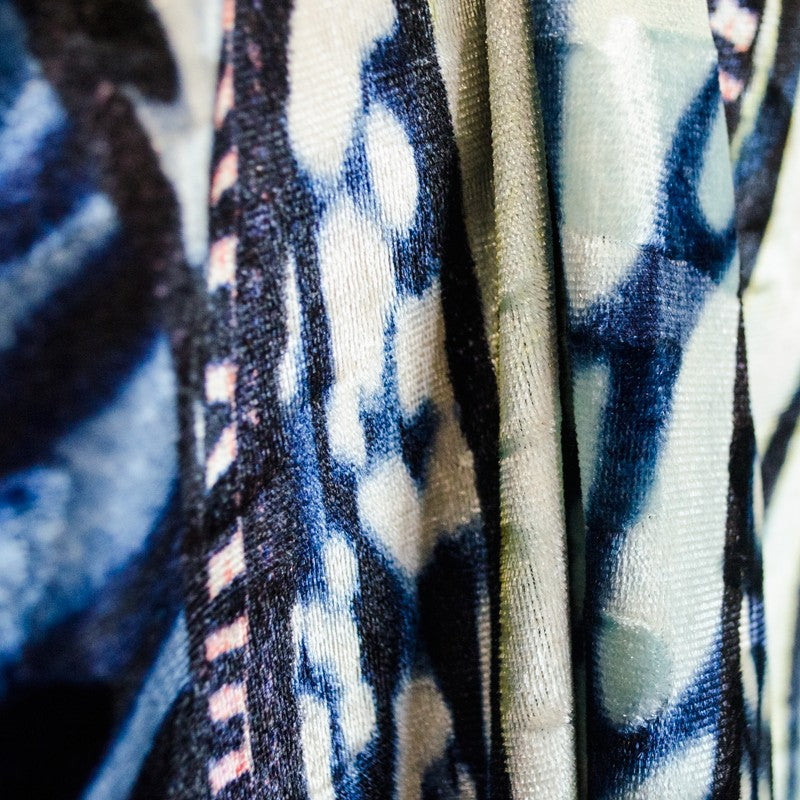 Velours Animal Bleu - Ribes y Casals