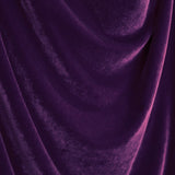 Tissu Velours Élastique Aubergine - Ribes y Casals