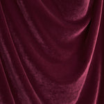 Tissu Velours Élastique Grenat - Ribes y Casals