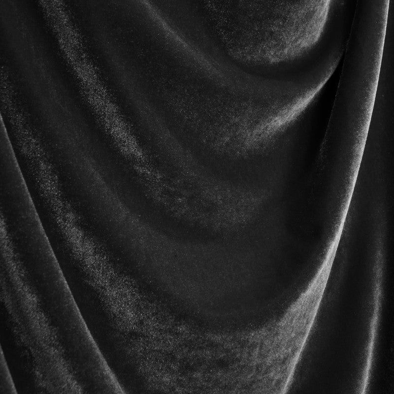 Tissu Velours Élastique Noir - Ribes y Casals