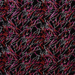 Velours Élastique Rayures Rouge - Ribes y Casals