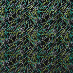 Velours Élastique Rayures Vert - Ribes y Casals