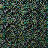 Velours Élastique Rayures Vert - Ribes y Casals