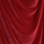 Tissu Velours Élastique Rouge Rubi - Ribes y Casals