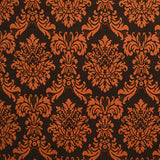 Velours Imprimé Barroque Orange - Ribes y Casals