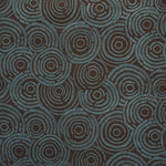 Velours Imprimé Cercles Marron - Ribes y Casals
