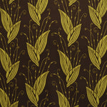Velours Imprimé Feuilles Jaune - Ribes y Casals