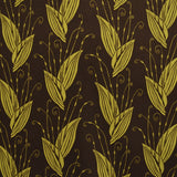 Velours Imprimé Feuilles Jaune - Ribes y Casals