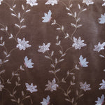 Velours Fleurs Marron - Ribes y Casals