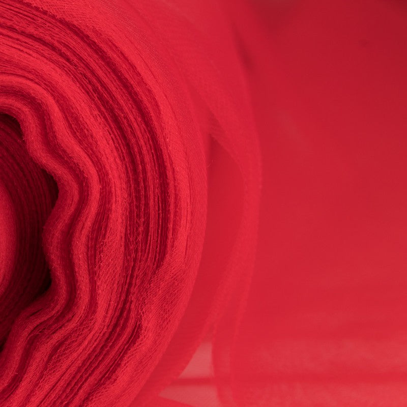 Tissu Tulle Illusion Rouge - Ribes y Casals