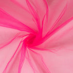 Tissu Tulle Illusion Rose Fluo - Ribes y Casals