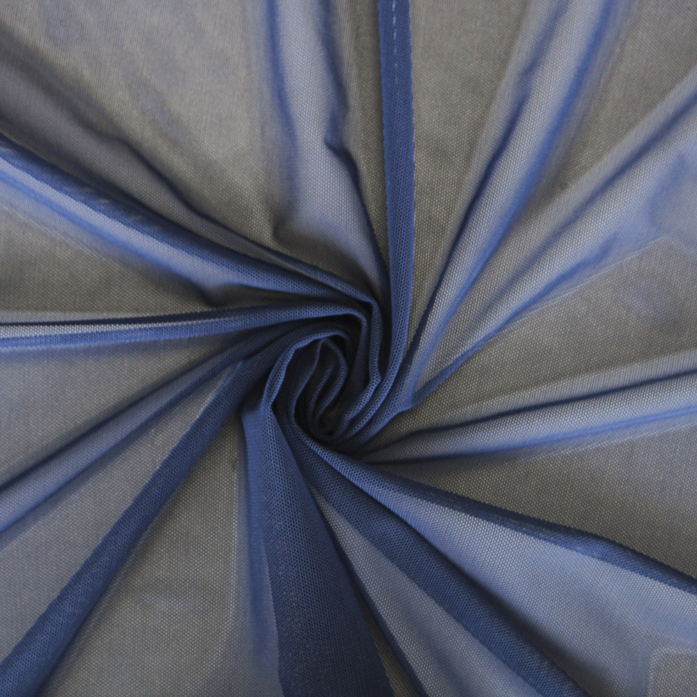 Tulle Lycra Bleu Marine - Ribes y Casals