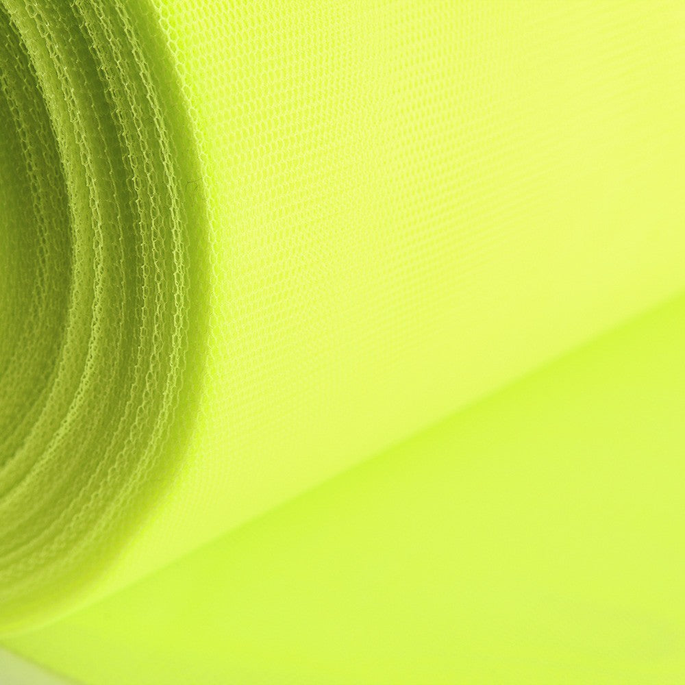 Retal Tela Tul Tieso Amarillo Fluor 85x300 cm - Ribes y Casals