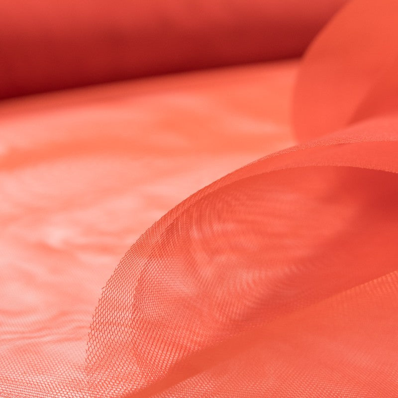 Tissu Tullle Raide Brique - Ribes y Casals