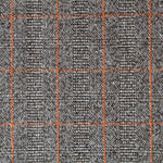 Tissu Tweed Wale Orange - Ribes y Casals