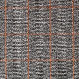 Tissu Tweed Wale Orange - Ribes y Casals