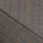 Tissu Tweed Wale Orange - Ribes y Casals