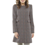 Tissu Tweed Wale Orange - Ribes y Casals