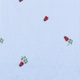 Tissu Vichy Brodé Insectes - Ribes y Casals
