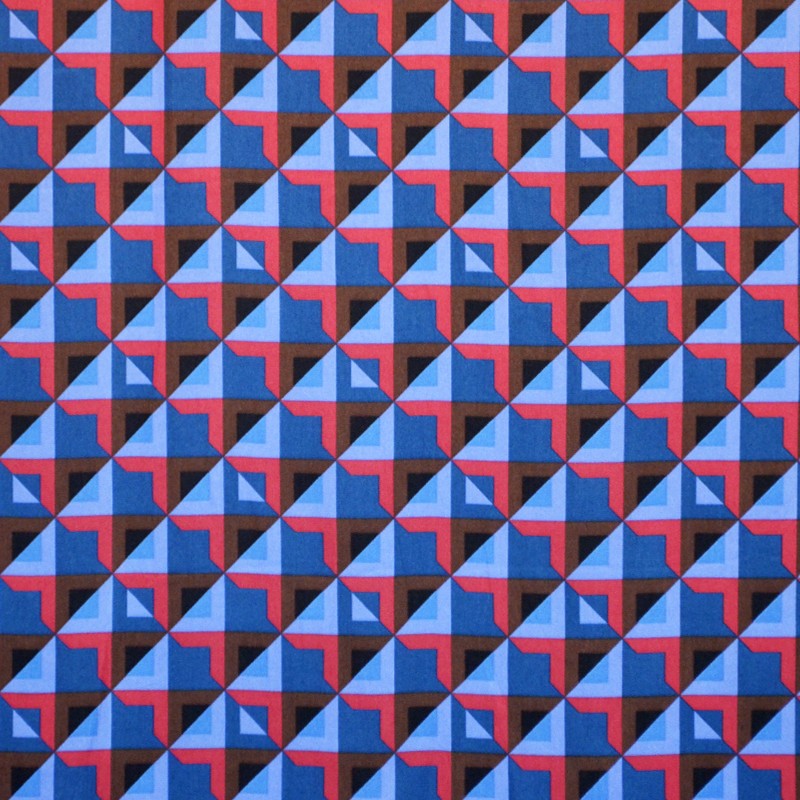 Viscose 3D Bleu Corail - Ribes y Casals