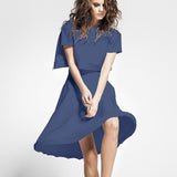 Tissu Viscose Bleu - Ribes y Casals