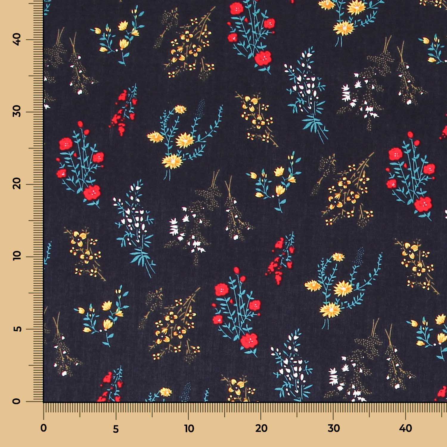 Viscose Botanique Blue Night - Ribes y Casals