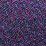 Viscose Imprimée Bouquet Lilas - Ribes y Casals