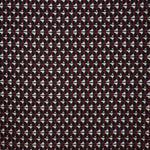 Viscose Imprimée Geométrique Grenat - Ribes y Casals