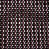 Viscose Imprimée Geométrique Grenat - Ribes y Casals