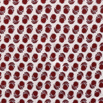 Viscose Imprimée Marguerite Rouge - Ribes y Casals