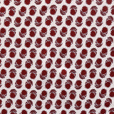 Viscose Imprimée Marguerite Rouge - Ribes y Casals