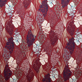 Viscose Fleur Rouge Rubis - Ribes y Casals