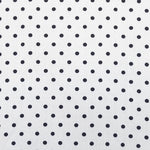 Viscose à Pois Marine - Ribes y Casals