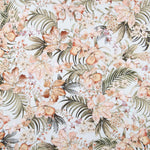 Viscose Mode Tropicale Bleu Clair - Ribes y Casals