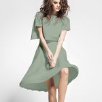 Tissu Viscose Vert Menthe - Ribes y Casals