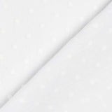 Voilage Etamin Plumeti Blanc - Ribes y Casals