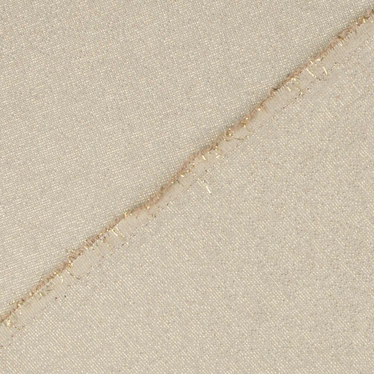 Voilage Lurex Naturel Or - Ribes y Casals